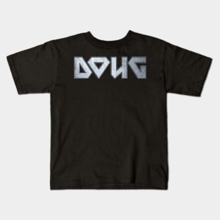 Heavy metal Doug Kids T-Shirt